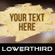 Old Paper Blot Lower Thirds - VideoHive Item for Sale