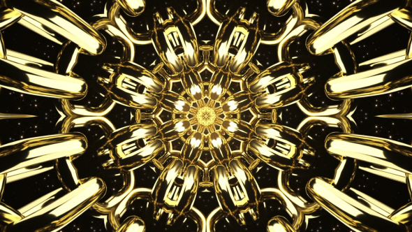 3D Golden Background alt