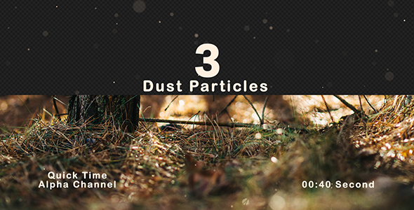 Dust Particles Flying Random alt