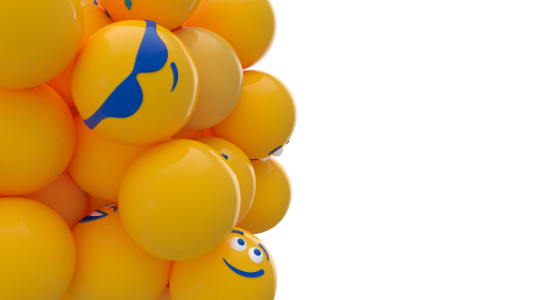 EMOJI 3D Background 01