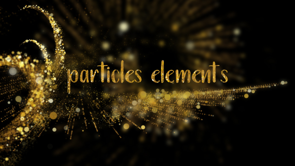 Gold Particles Elements alt