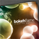Bokeh Flame Card - GraphicRiver Item for Sale