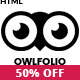 Owlfolio - Personal Portfolio Template - ThemeForest Item for Sale