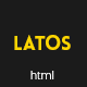 Latos - Creative Personal Portfolio Template - ThemeForest Item for Sale