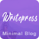 Writepress Personal Blog and Magazine WordPress Theme - ThemeForest Item for Sale
