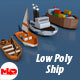 Low Poly Ship Pack - 3DOcean Item for Sale