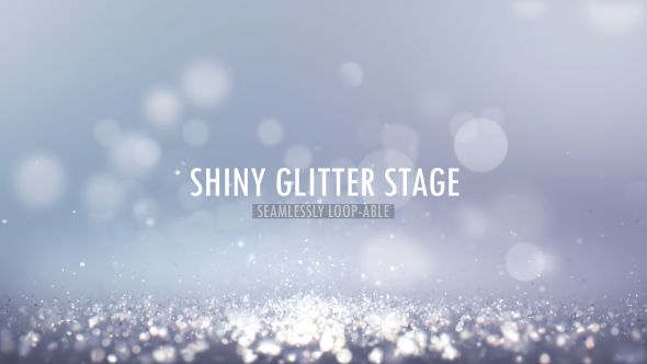 Clean Elegance White Particle Stage Background V3 alt