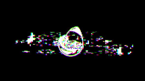 Glitch Logo Rotation alt