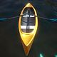 Canoe Boat and 2 Types of Oars - 3DOcean Item for Sale