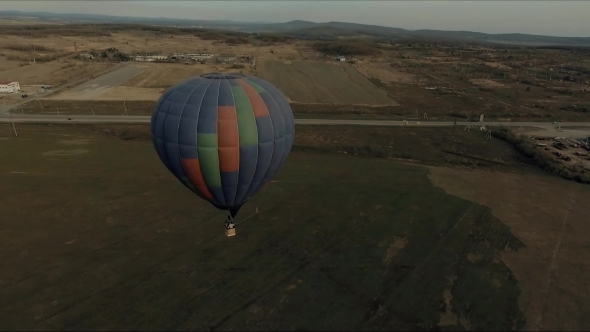 First Flight on Aerostat