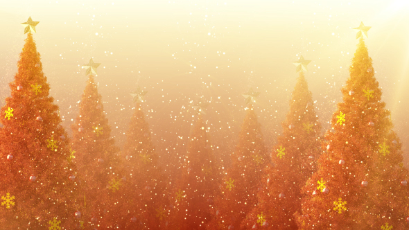 Christmas Tree Glow Glitter Dust
