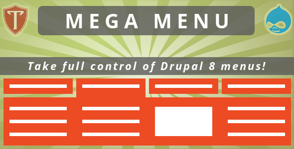 Mega Menu dla Drupala 8