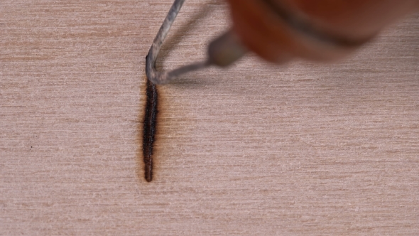 Soldering Iron on Wood,man Burns Patterns and Symbols