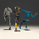 Male mannequin Nike pack 3 3D model - 3DOcean Item for Sale