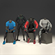 Male mannequin Nike pack 2 3D model - 3DOcean Item for Sale