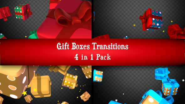 Gift Boxes Transitions Pack alt