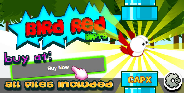 Bird Red - Gifts - (CAPX+HTML)