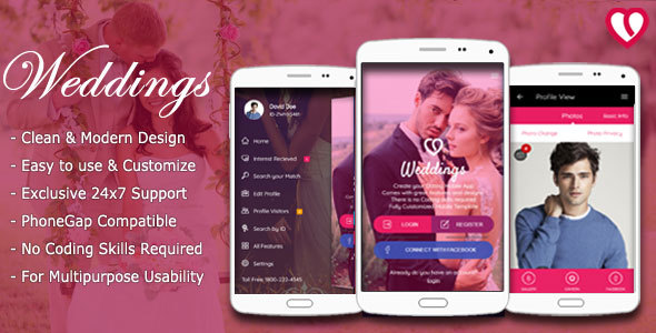 Shagun | Dating & Weddings Ionic Angular Hybrid Mobile App