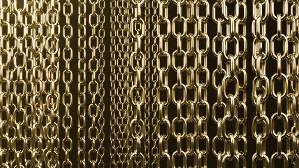 Abstract Gold Chains alt