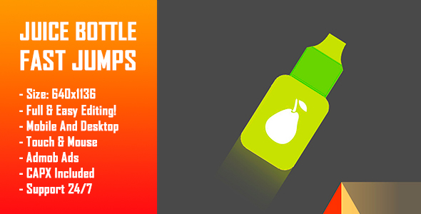 Juice Bottle - Fast Jumps (Bottle Jump Challenge) 