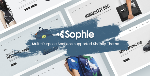 Sophie - Responsive Clothing, Shoes, Watches, Furniture, Fashion, Electronics, Bags Shopify Theme