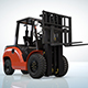 Animated Forklif - 3DOcean Item for Sale