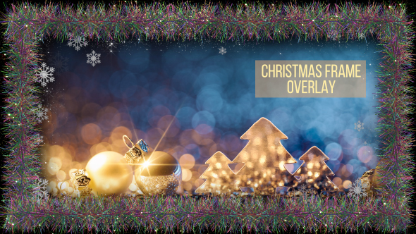Christmas Frame Overlay V4 alt
