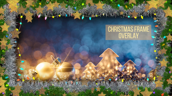 Christmas Frame Overlay V6 alt