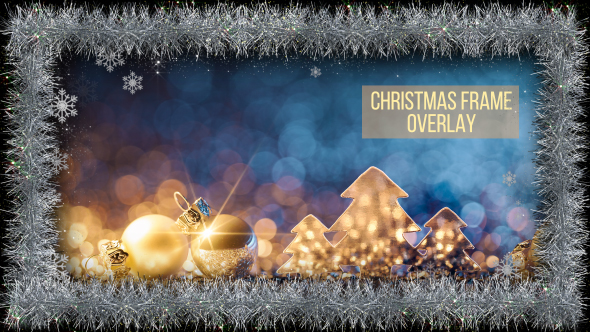 Christmas Frame Overlay V10 alt