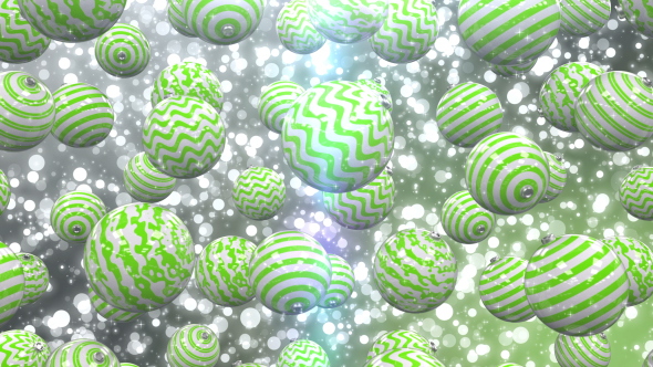 Green Christmas Balls alt