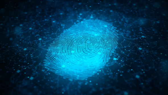 Digital Fingerprint Artificial Intelligence Network Connection