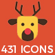 431 Animated Icons - VideoHive Item for Sale