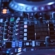 DJ Plays Mix on Controller at a Disco - VideoHive Item for Sale