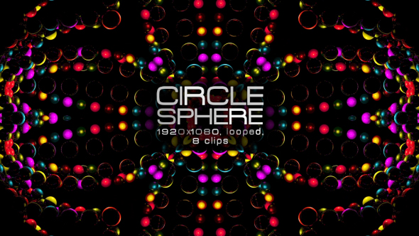 Circle Sphere VJ Pack