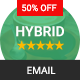 Hybrid, Complete Email Marketing Template + Builder Access - ThemeForest Item for Sale