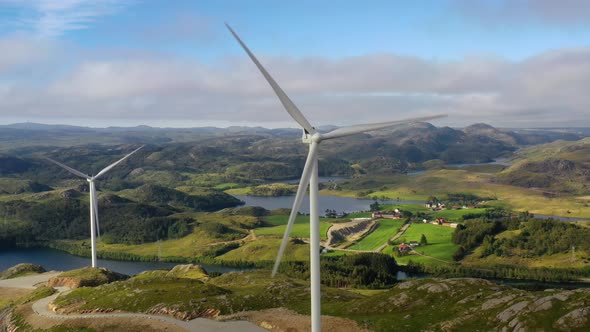 Windmills for Electric Power Production Norway