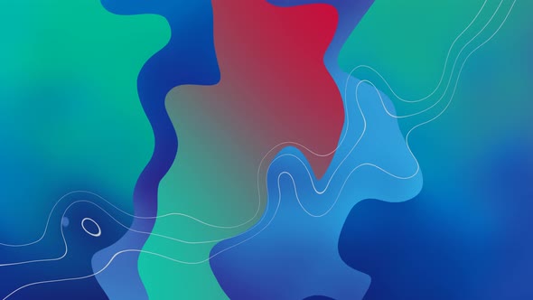 Abstract colorful liquid wavy background