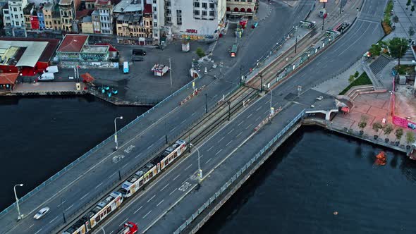 Galata Bridge in Istanbul