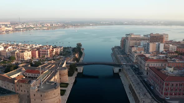 Aerial view of Taranto