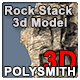 A Rock Stack - 3DOcean Item for Sale