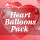 Heart Balloons Pack - VideoHive Item for Sale
