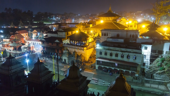 Cremation in Pashupatinath Kathmandu
