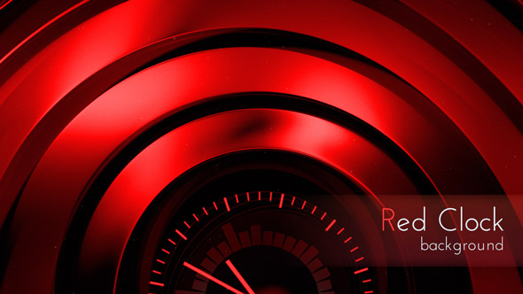 Red Circles Clock alt