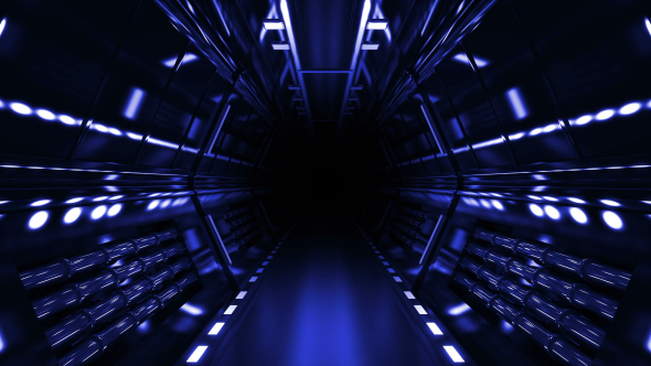 Spaceship Hallway alt