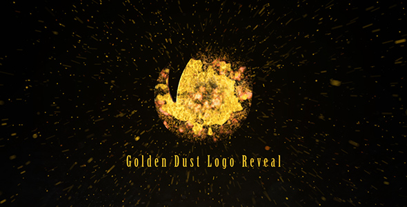 Golden Dust Logo Reveal alt