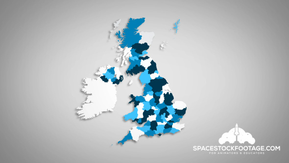 United Kingdom Counties Combine D