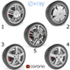 Wheels Collection 1 (5 Models) - 3DOcean Item for Sale