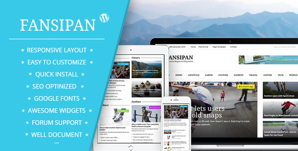 Fansipan Magazine & News Blog theme