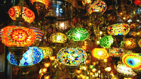 Famous Grand Bazar Shop in Istanbul Turkey