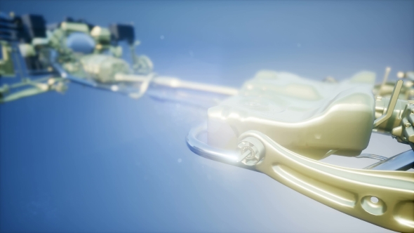 Detailed Car Engine and Other Parts alt